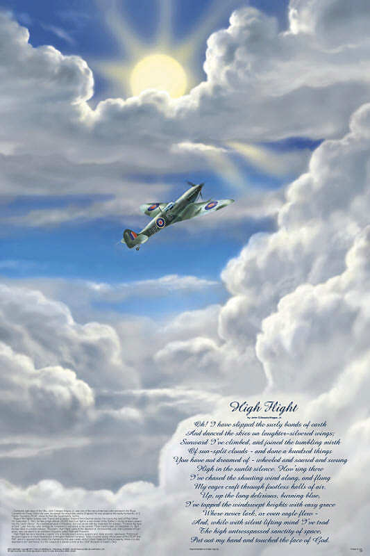 Highl Flight - famous aviation poem